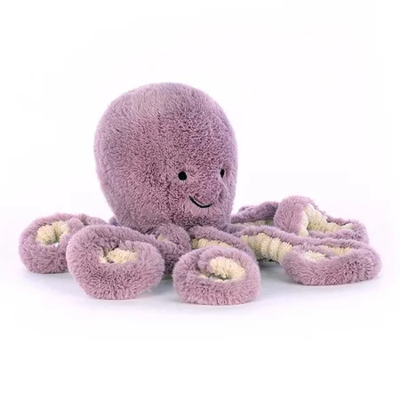 Jellycat Ocean Maya blæksprutte,  lille 23 cm