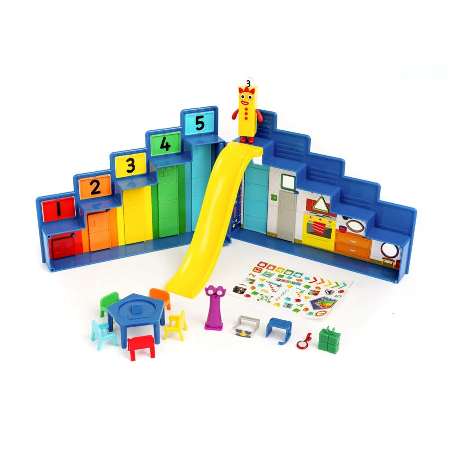 Numberblocks, aktivitetssæt mission hovedkvarter