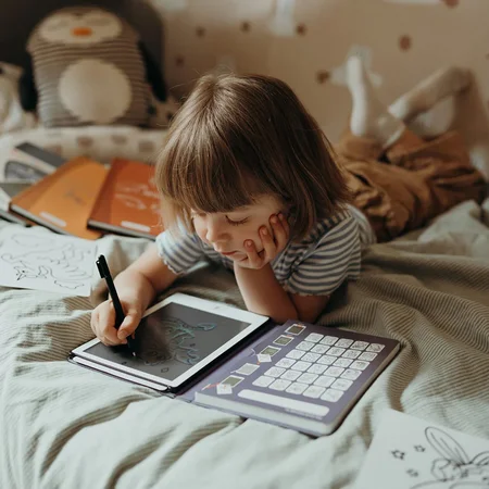 Kidydraw Mini Skizzenbuch mit LCD Bildschirm, Abenteuer