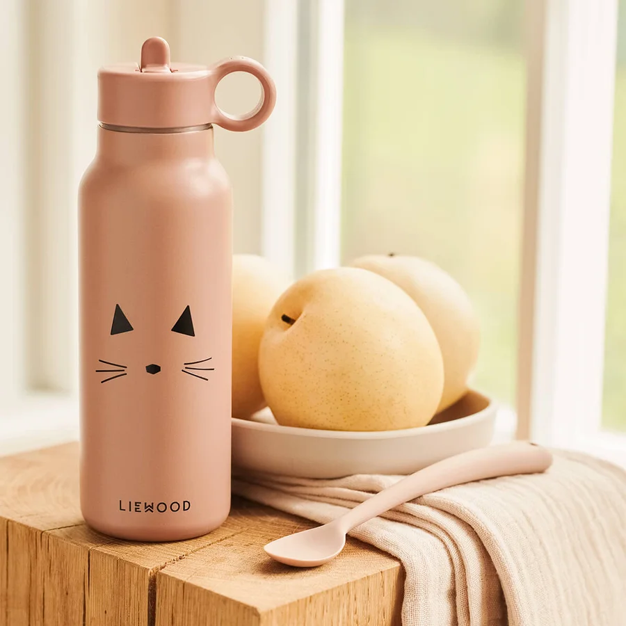 Liewood Falk Vandflaske, Cat Dark Rose