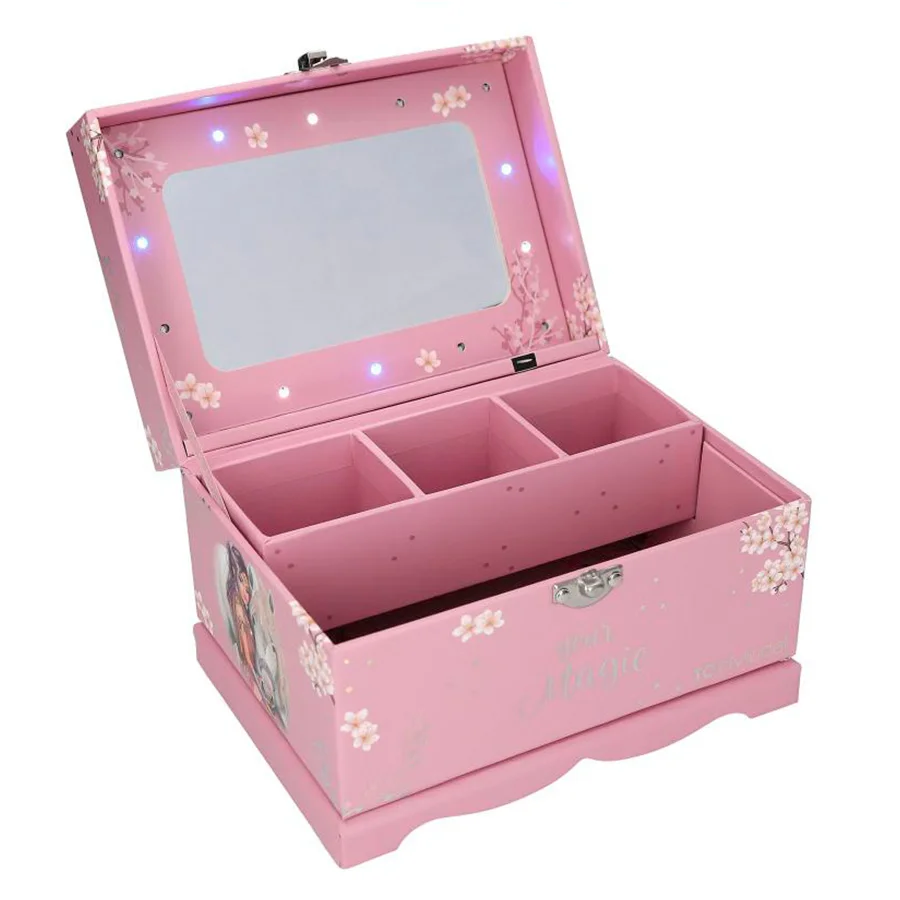 TOPModel Smykkeskrin med lys, Viva Violet