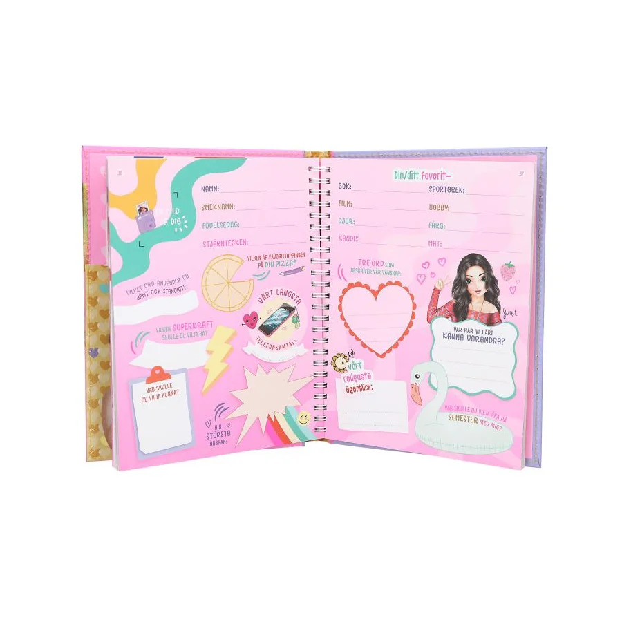 TOPModel Mine Bedste Veninder Bog