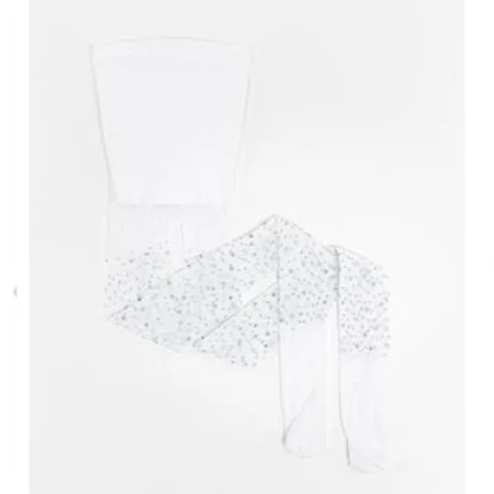 Great Pretenders Strass-Strumpfhose, weiss 3-8 Jahre