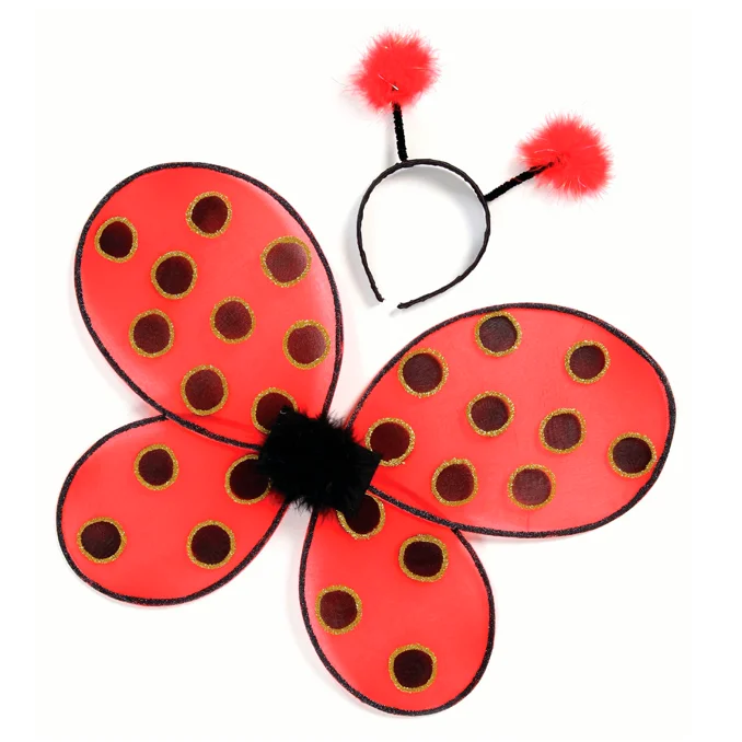 Great Pretenders Mariehøne vinger og hårbånd