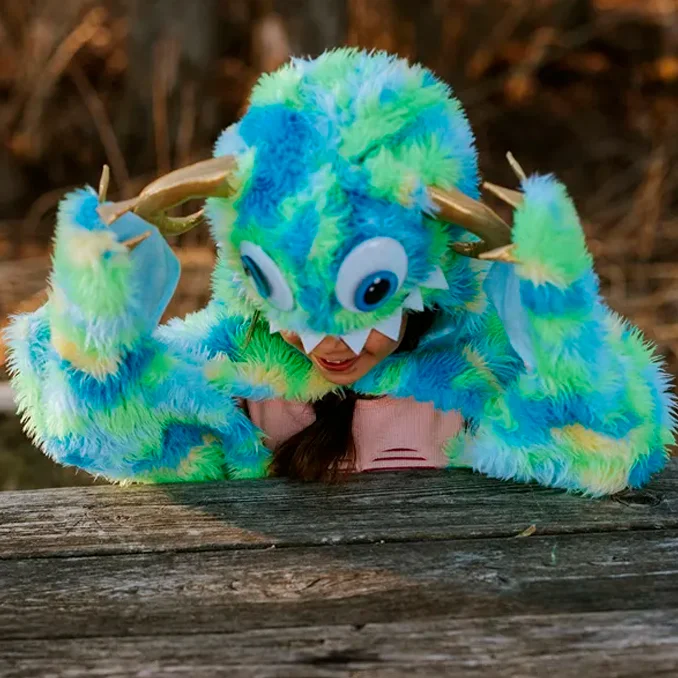 Great Pretenders Swampy the Monster kappe, str 5-6 år