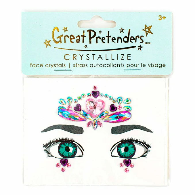 Great Pretenders ansigtsudsmykning, hjerter