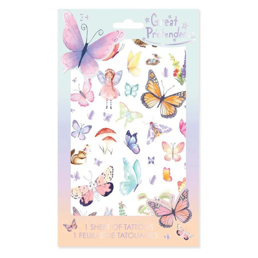 Great Pretenders Sommerfugle tatoveringer