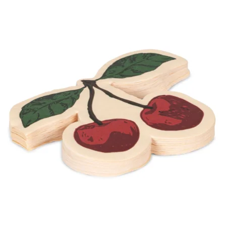 Konges Sløjd fødselsdagsservietter, cherry