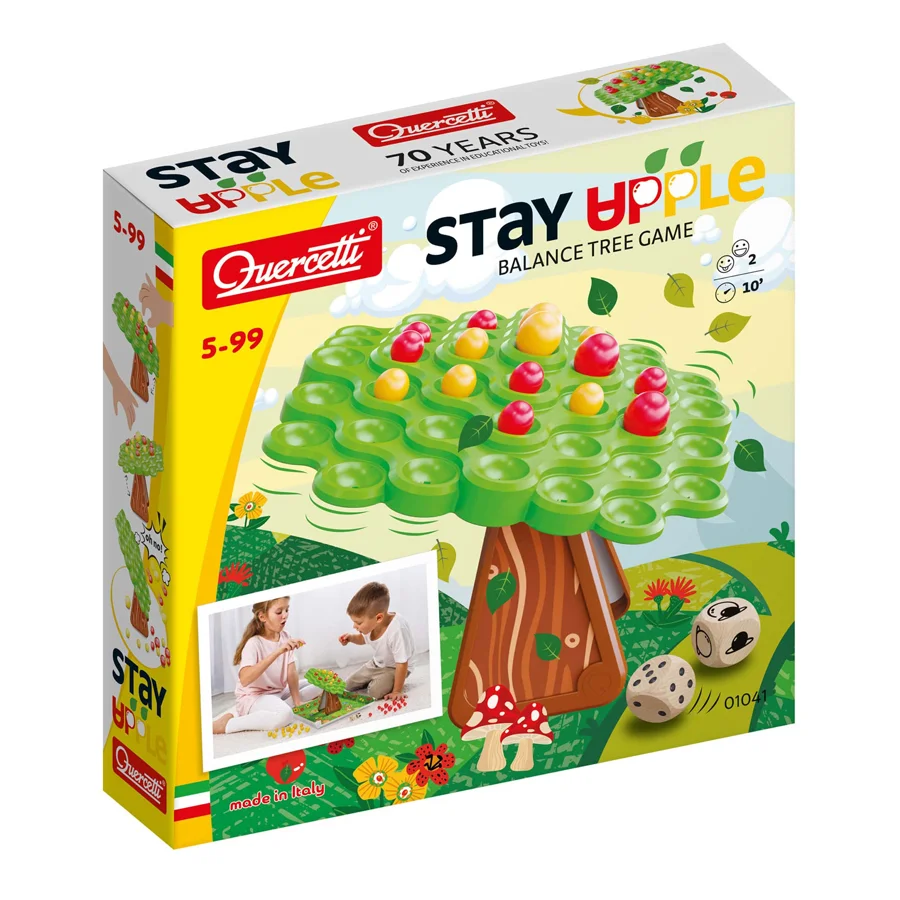 Quercetti Stay Apple! Balancespil