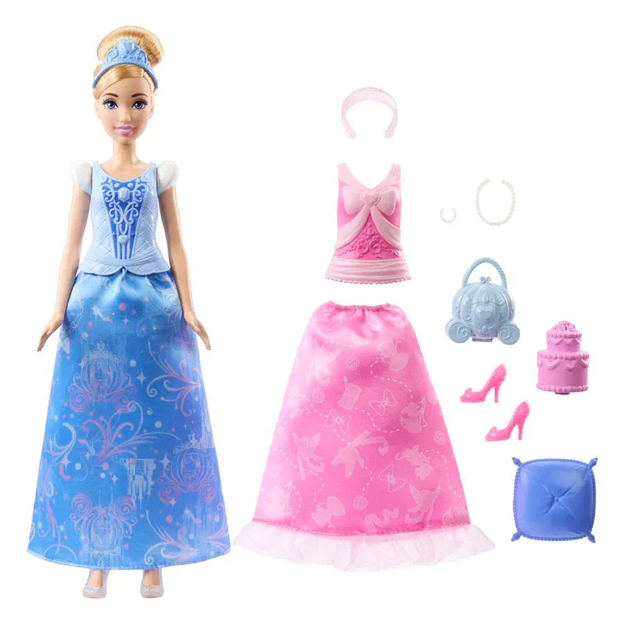Disney Princess 2-i-1 storytelling, Askepot dukke
