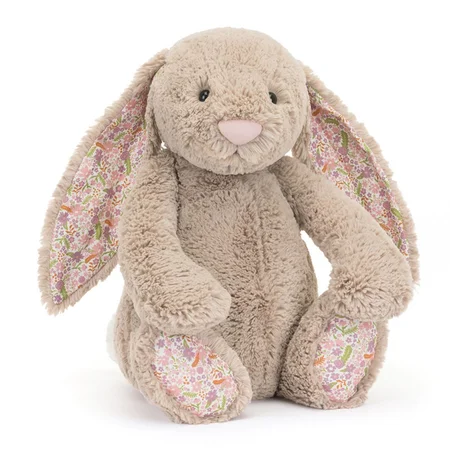Jellycat bashful kanin, Beige petal, 51 cm