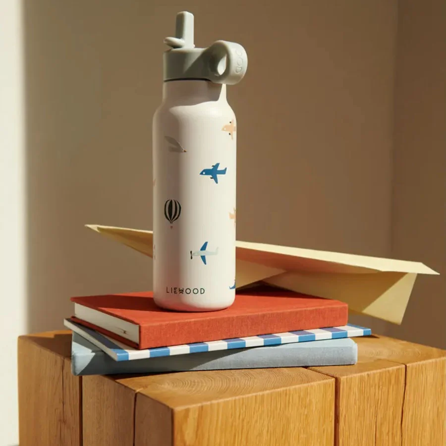 Liewood Falk Vand Flaske 350 ml, aviator/ecru
