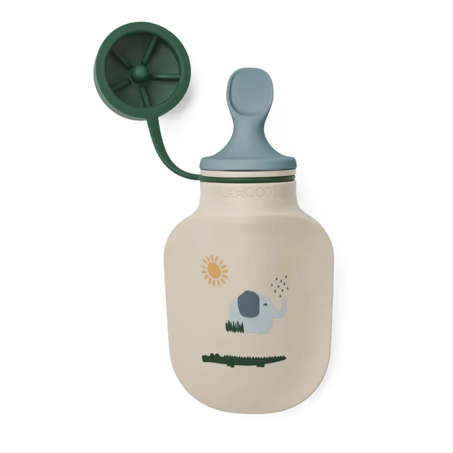 Liewood Lizzie 2-pak smoothie flaske, safari sandy mix