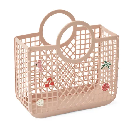 Liewood Samantha kurv med vedhæng, rose 