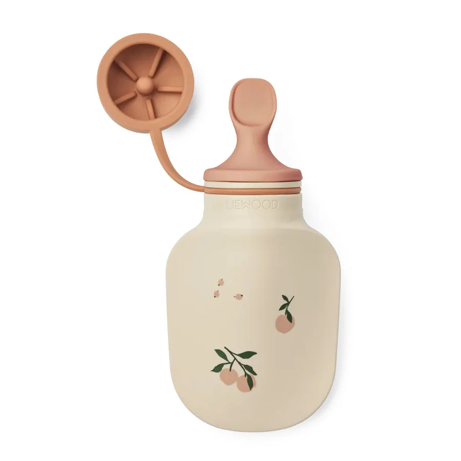 Liewood Lizzie 2-pak smoothie flaske, peach/sea shell