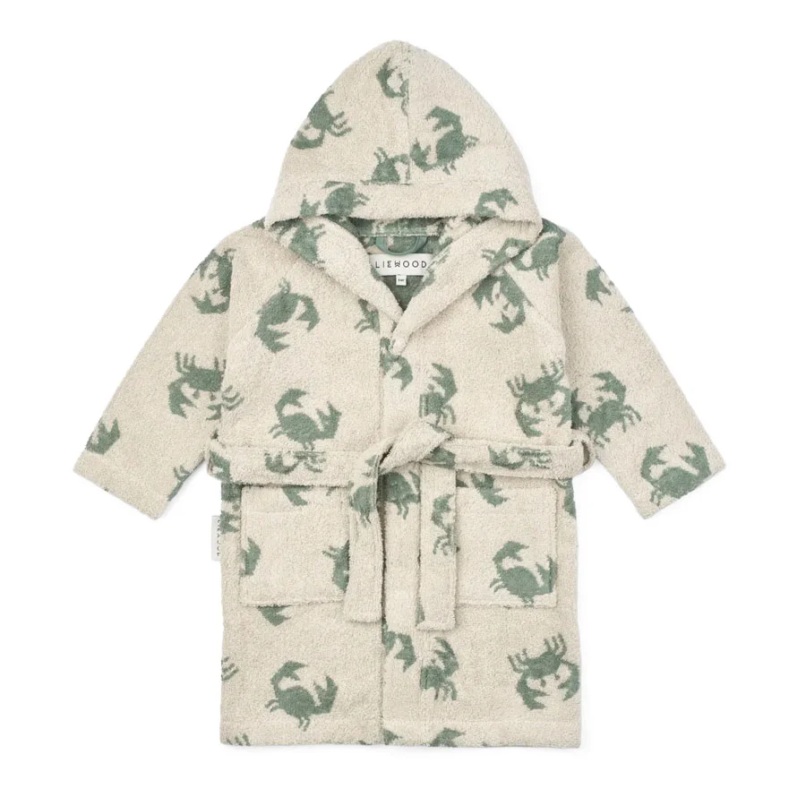 Liewood Liliana badekåbe, crab/sandy