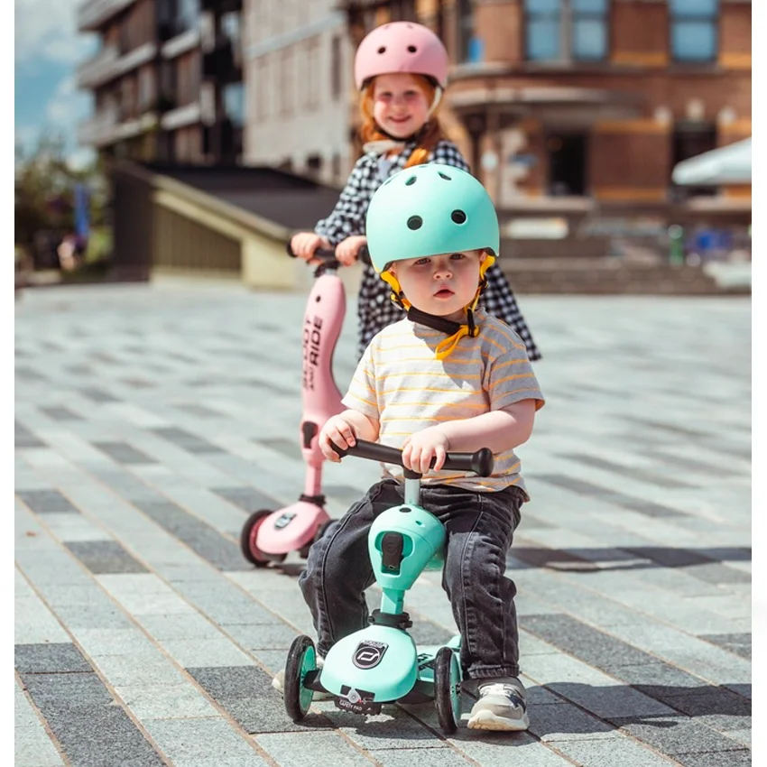 Scoot and Ride 2-i-1 Løbehjul, Highway Kick 1 - Kiwi