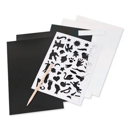 Melissa and Doug scratch art, mix