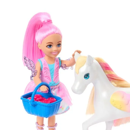 Barbie Chelsea og Pegasus legesæt