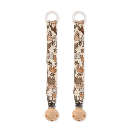 Konges Sløjd 2-pak suttesnor, Safari