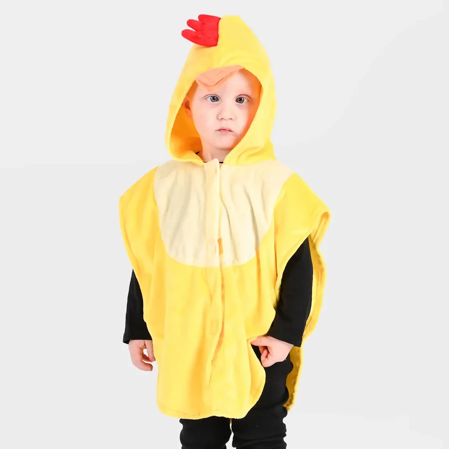 Den Goda Fen Kostüm - Kükencape 1-4 Jahre