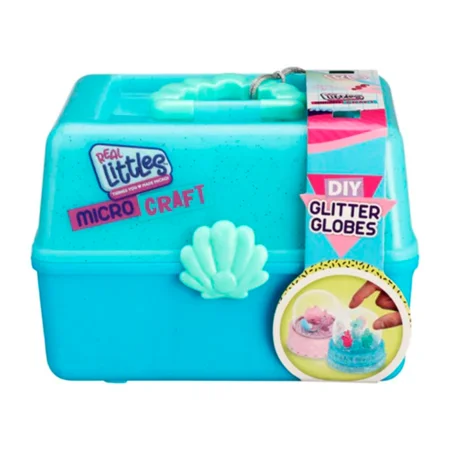Real Littles micro crafts, glitter globes
