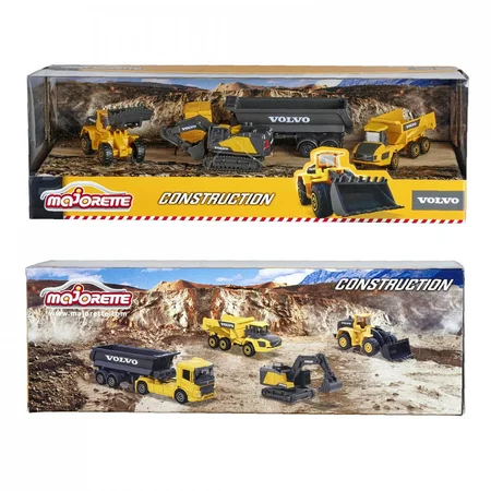 Majorette Volvo, 4er-Pack