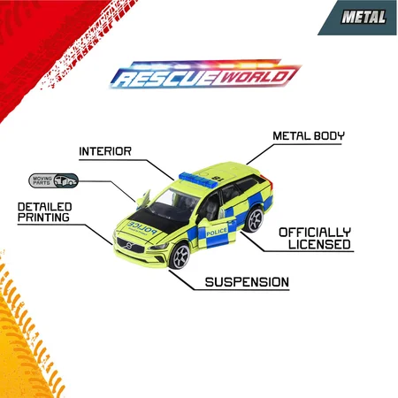 Majorette Rescue World Geschenkset 5 Teile