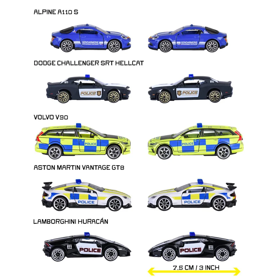 Majorette Rescue World Geschenkset 5 Teile