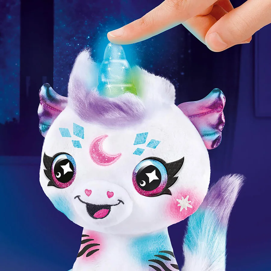 Airbrush Plush Kosmisches Einhorn