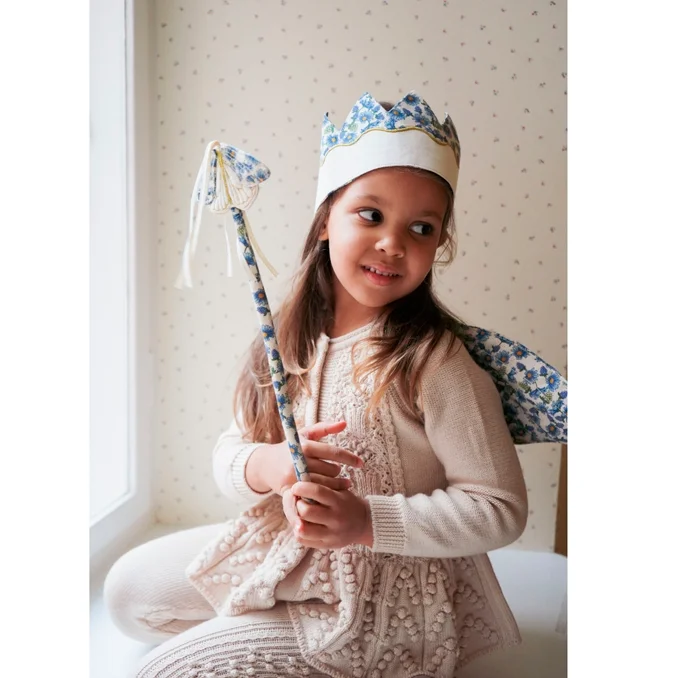 Konges Sløjd kostume, marguerit blue sommerfugl