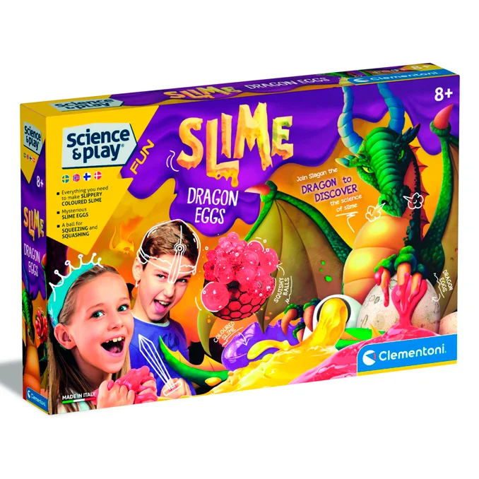Clementoni Science & Play LAB, Schleim-Drachenei