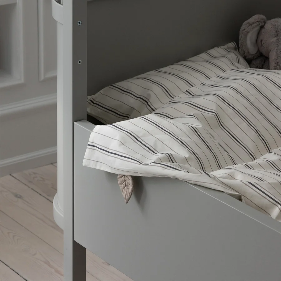 Sebra Junior Bettwäsche, cream stripe