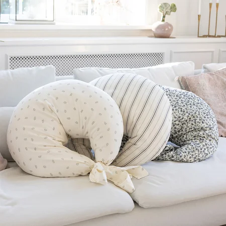 Sebra Bio-Stillkissen, cream stripe