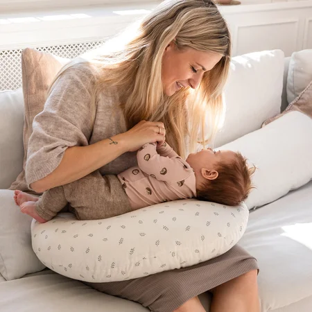 Sebra Bio-Stillkissen, cream stripe