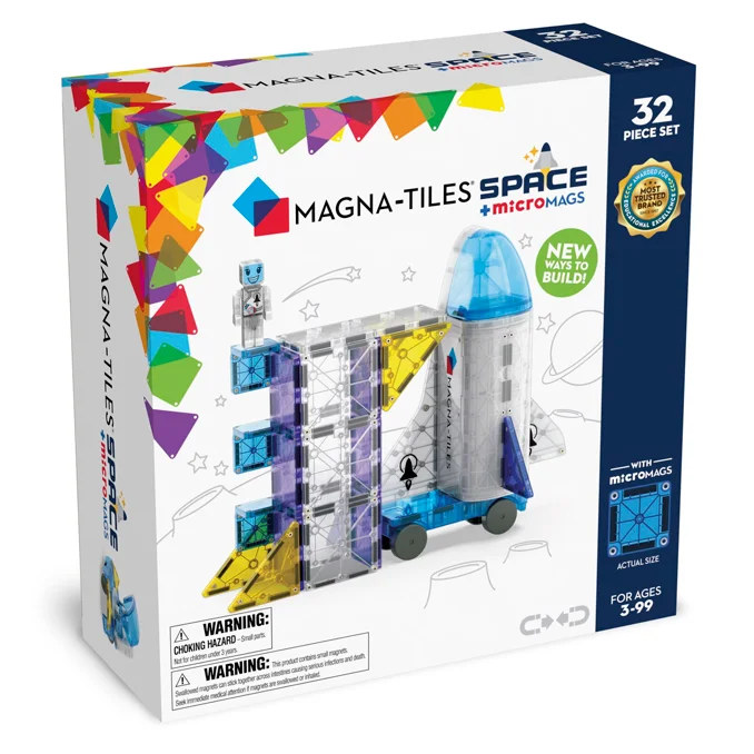 Magna-Tiles Raumrakete 32 Teile
