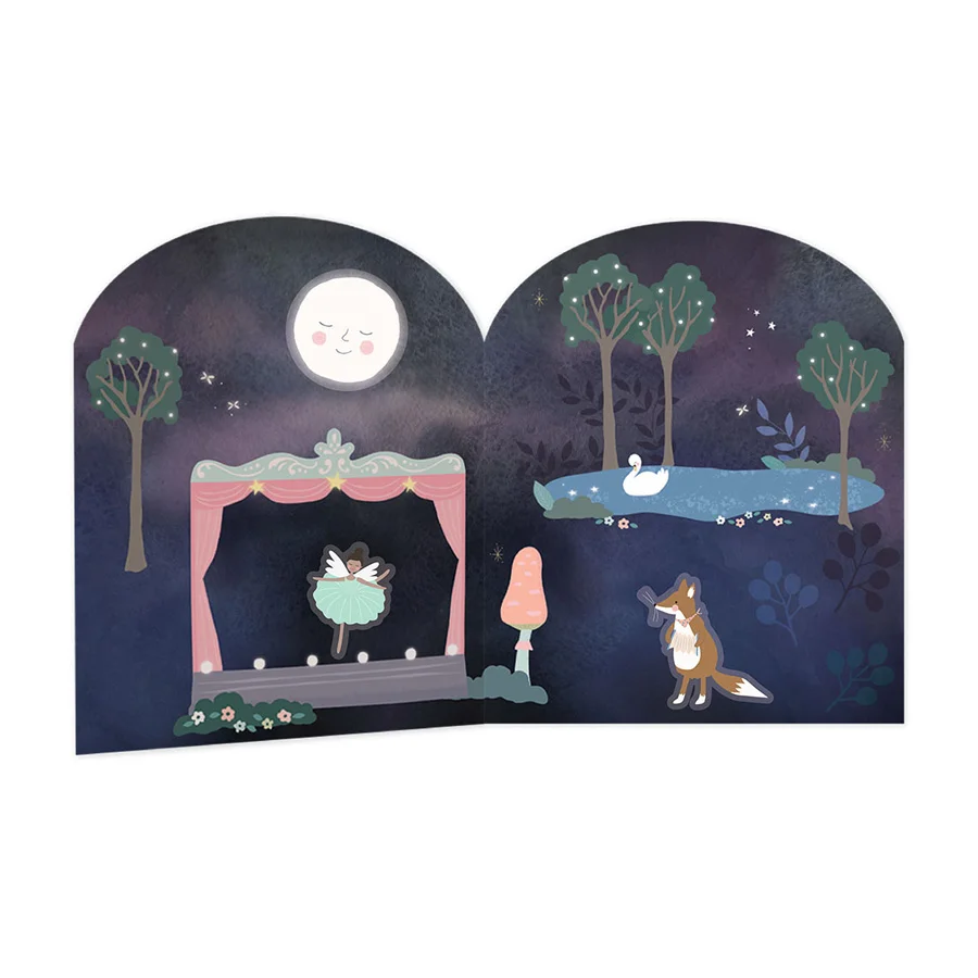 Floss & Rock wiederverwendbare Sticker, Zauber 