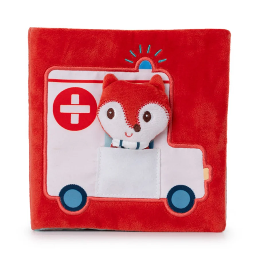 Stoffbuch Krankenwagen Alice, Lilliputiens