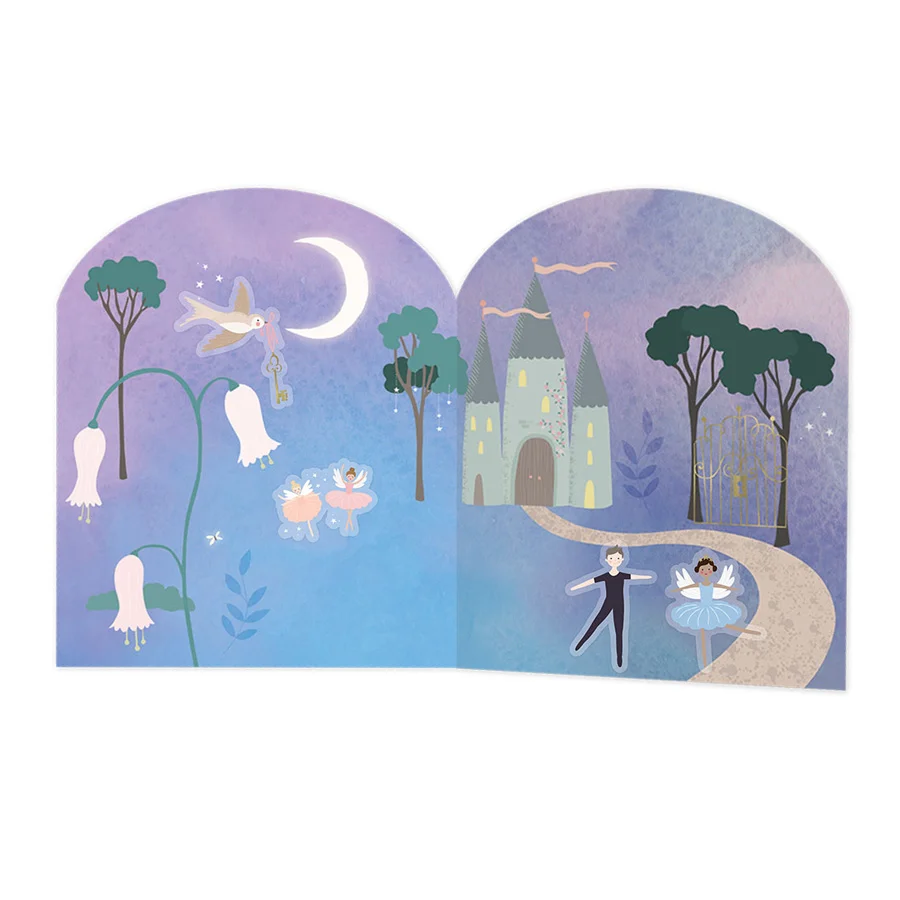 Floss & Rock wiederverwendbare Sticker, Zauber 