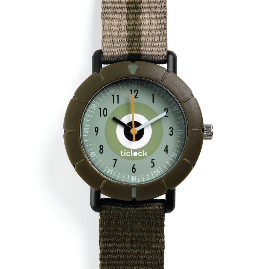 Djeco ticlock Sportuhr, grün