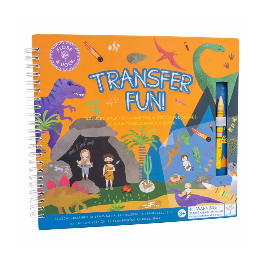 Floss & Rock Abziehbilder, Dino