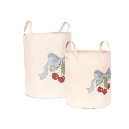 Konges Sløjd Aufbewahrungskörbe 2er-Set, Cherry