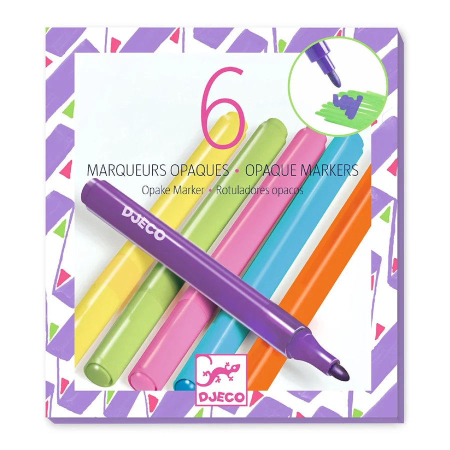 Djeco Acryl-Marker, 80er Jahre