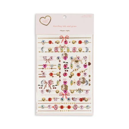 Konges Sløjd Tattoo- und Schmuckstein-Set, Heart Mix