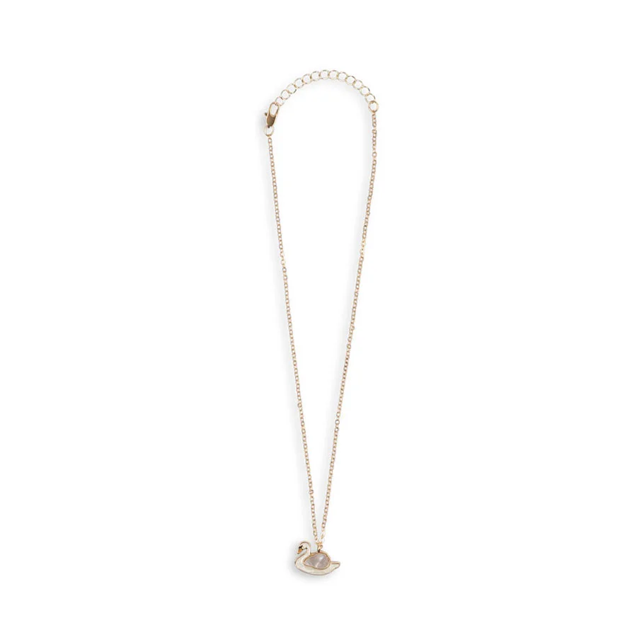 Konges Sløjd Halskette im Etui, Swan