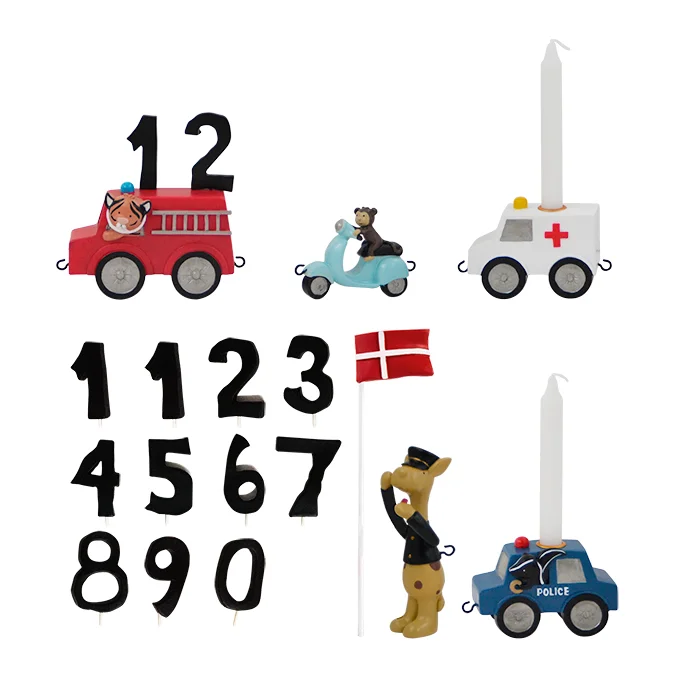 Kids by Friis, Geburtstagszug mit Autos