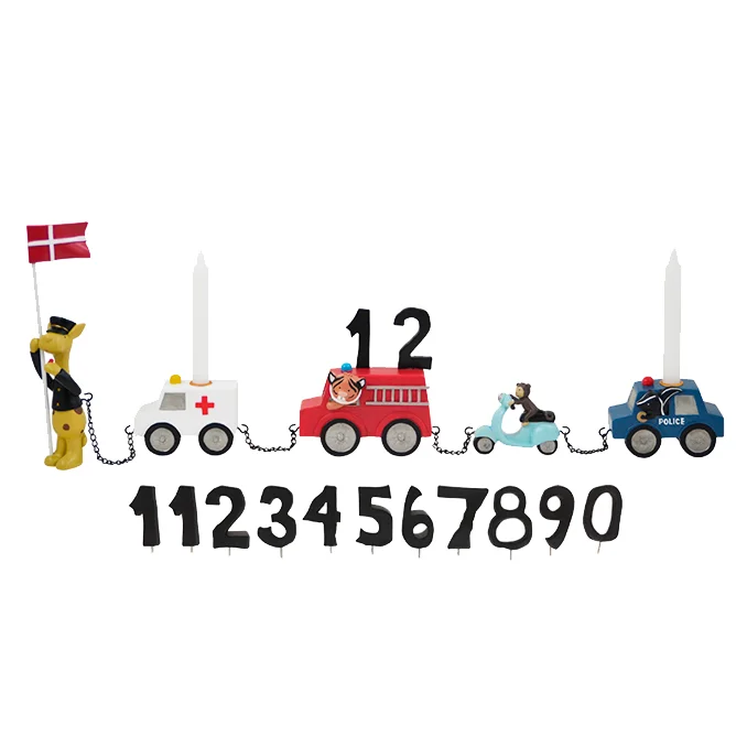 Kids by Friis, Geburtstagszug mit Autos