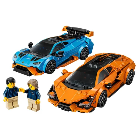 LEGO® SPEED Lamborghini Revuelto und Huracán STO