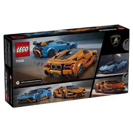 LEGO® SPEED Lamborghini Revuelto und Huracán STO