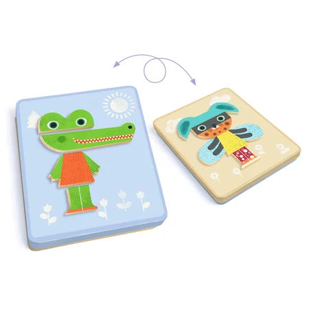 Djeco Magnetspiel, Tiermix